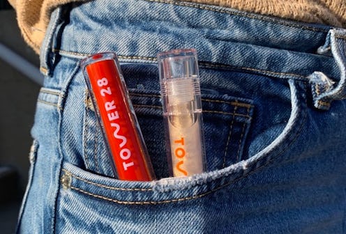 Tower 28's ShineOn Lip Jelly just got two new shades: bold red and holographic clear.