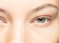 A woman wearing a mascara from ulta