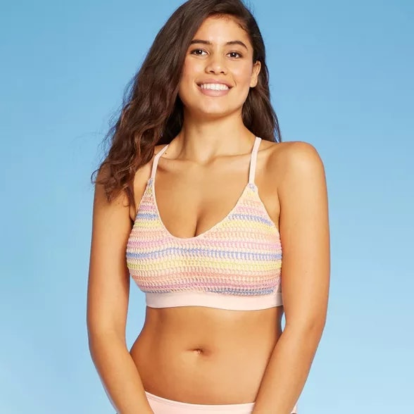 target womens bathing suit tops