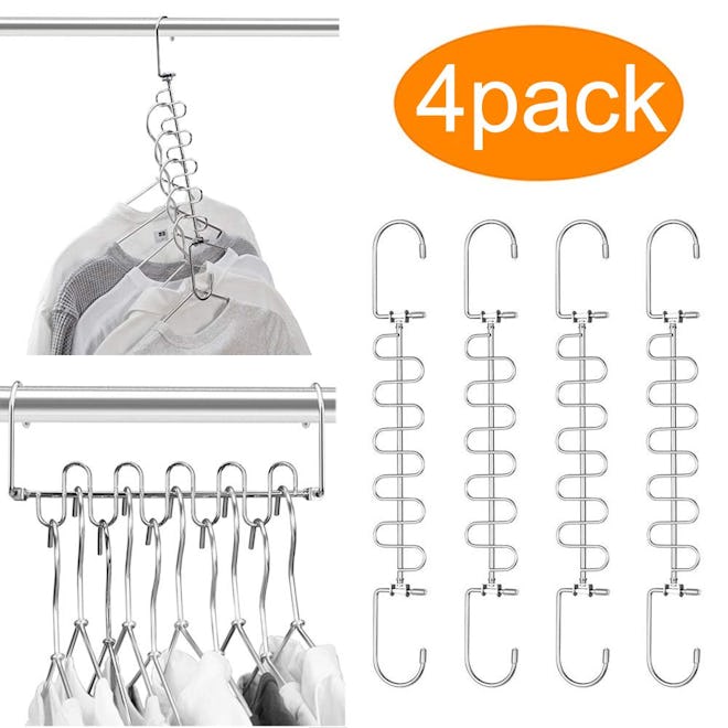 Meetu Space Saving Hangers (4-Pack)