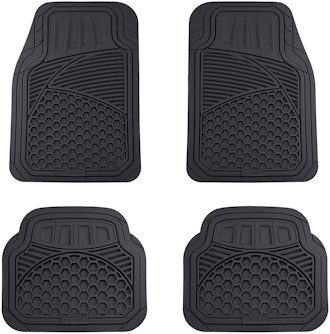 AmazonBasics 4-Piece Heavy-Duty Car Floor Mat