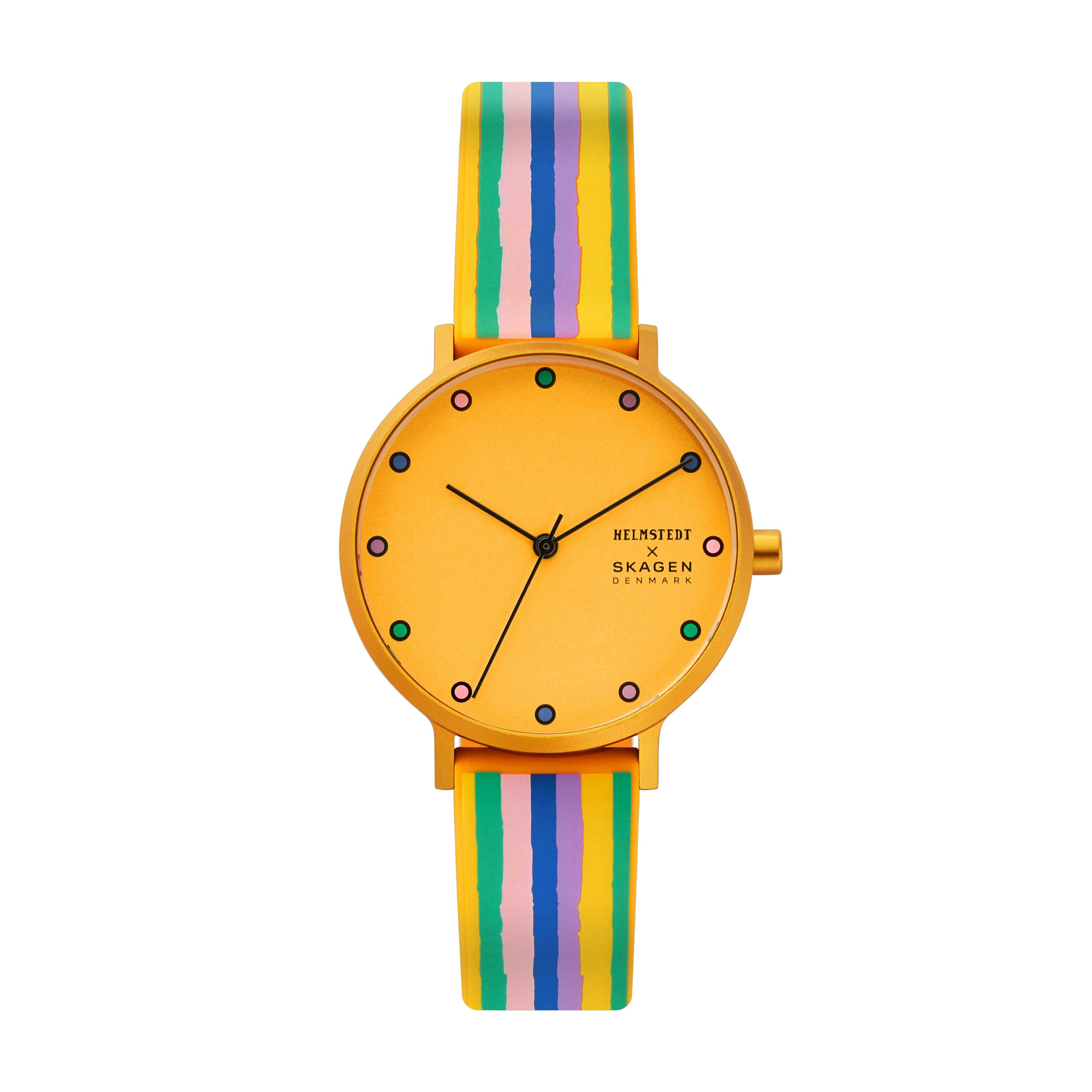 Danish Fashion Brand Helmstedt & Skagen's Colorful Watches Make It