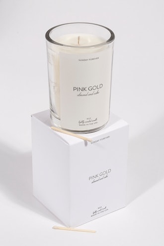Pink Gold Candle