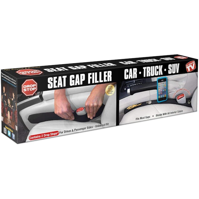 Drop Stop The Original Patented Car Seat Gap Filler (2-Pack)