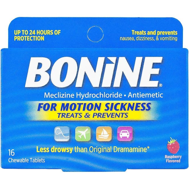 Bonine Motion Sickness Relief Chewable Tablets (16-Pack)