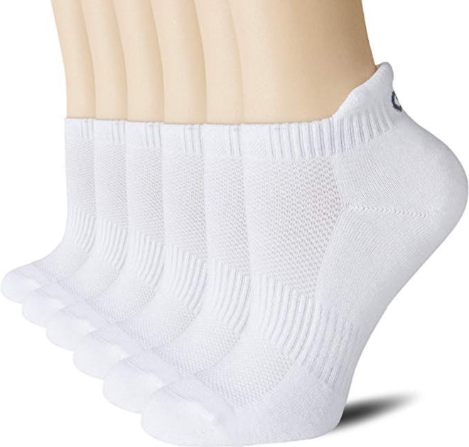 CelerSport Athletic Ankle Socks (6 Pairs)