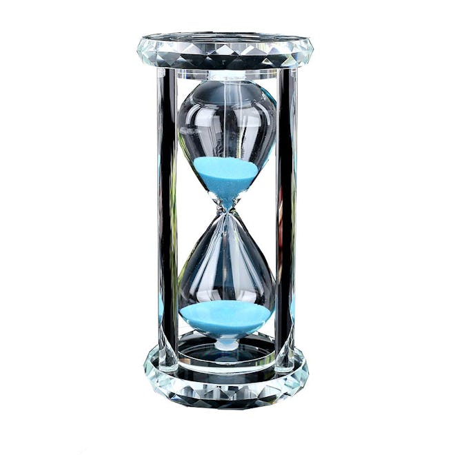 Siveit Crystal Hourglass Sand Timer 