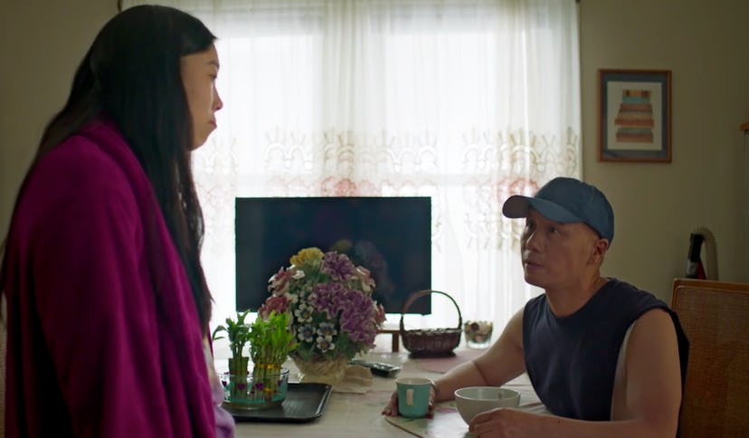 BD Wong and Awkwafina in Nora From Queens