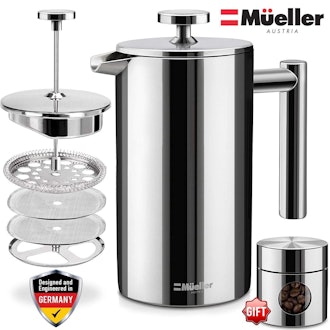 Double Insulated Stainless Steel French Press