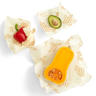 Reusable Beeswax Food Wraps with Jojoba Oil