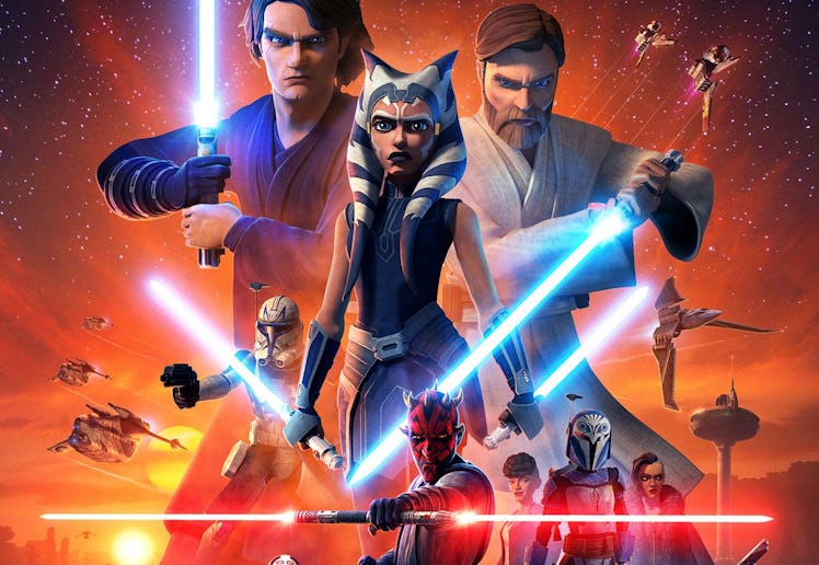 Star Wars: The Clone Wars key art