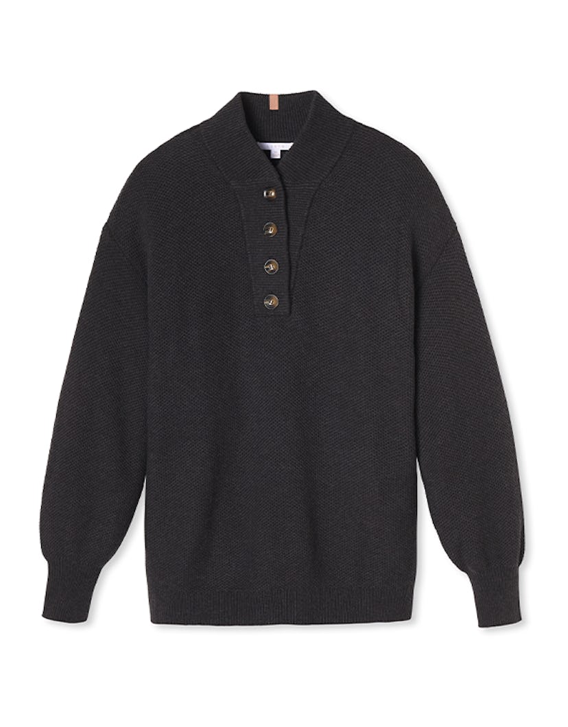 Cozy Cotton Silk Henley