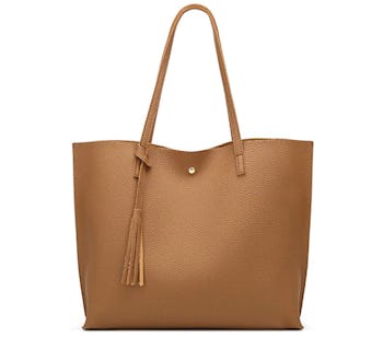 Dreubea Women's Soft Faux Leather Tote