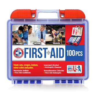 Be Smart Get Prepared 100-Piece First Aid Kit