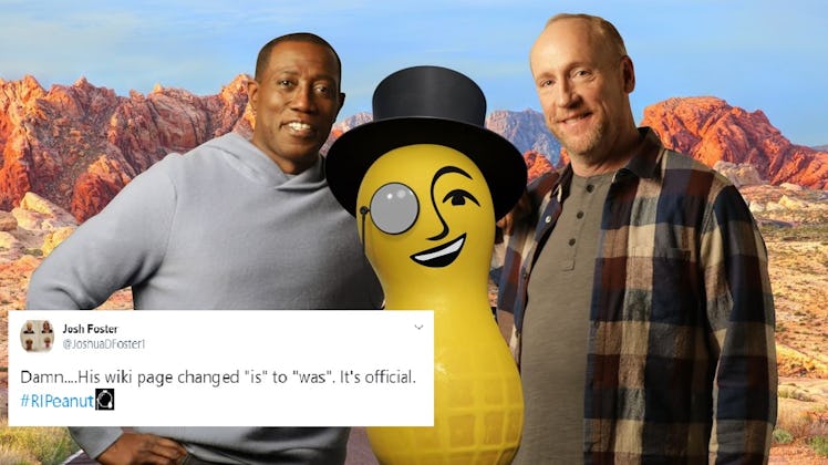 These Tweets About Mr. Peanut's Death In Planters' 2020 Super Bowl commericial will either make or b...