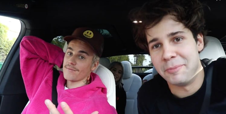 Justin Bieber tickled David Dobrik At The Club