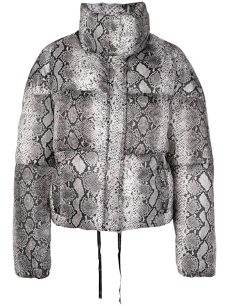 Snakeskin puffer 2025 jacket primark