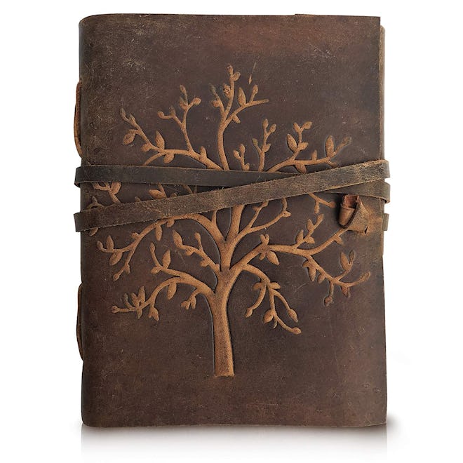 Moonster Leather Journal Tree Of Life 