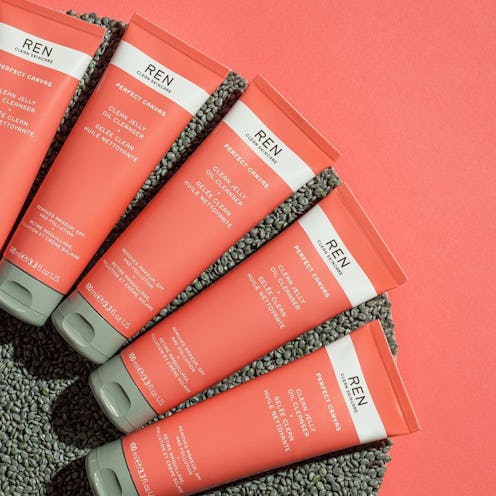 REN Clean Skincare's new Clean Jelly Oil Cleanser has three phases to remove every trace of makeup.