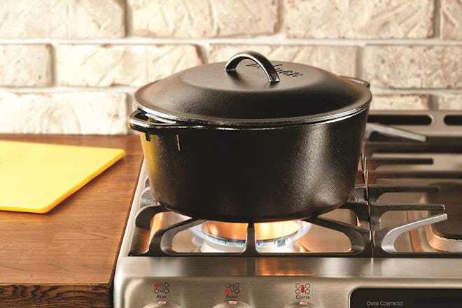 Lodge Pre-Seasoned Cast Iron Dutch Oven (7-Quart)