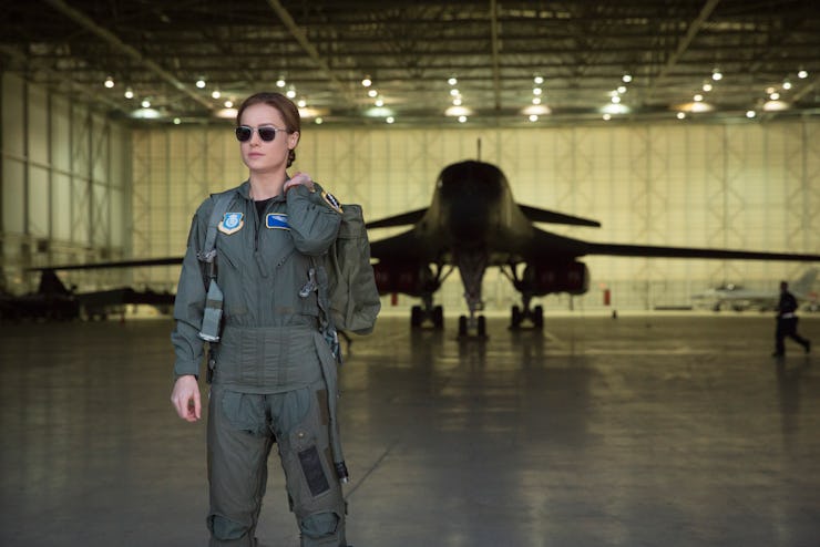 Brie Larson in 'Captain Marvel' (2019).