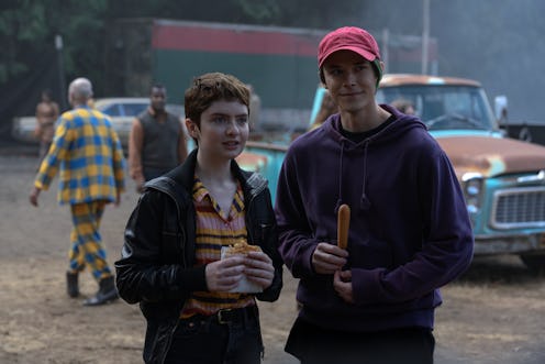Theo and Robin at the carnival in Chilling Adventures of Sabrina.
