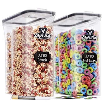 Extra Large Cereal Container Storage Set by Chef's Path