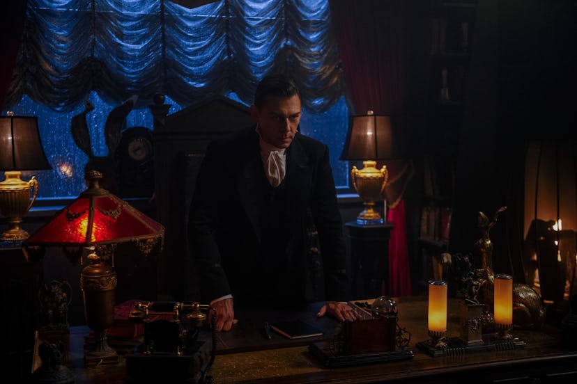 Richard Coyle as Father Blackwood in Chilling Adventures of Sabrina Part 2