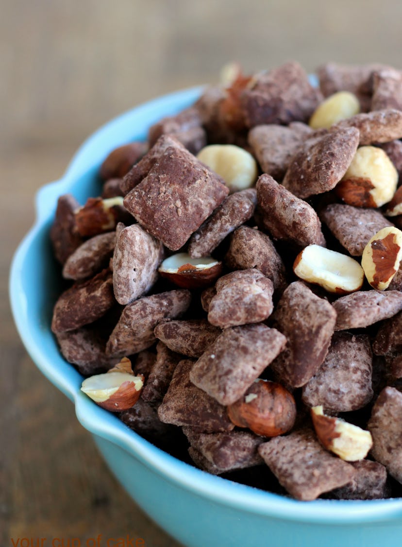 Nutella Puppy Chow is the sweet and salty Super Bowl snack you crave.