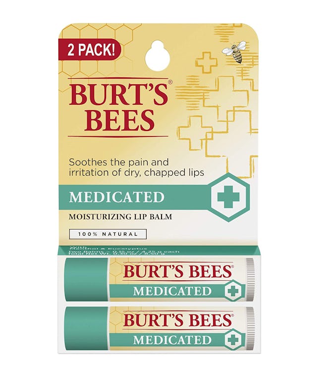 Burt's Bees Medicated Lip Balm (2-Pack)