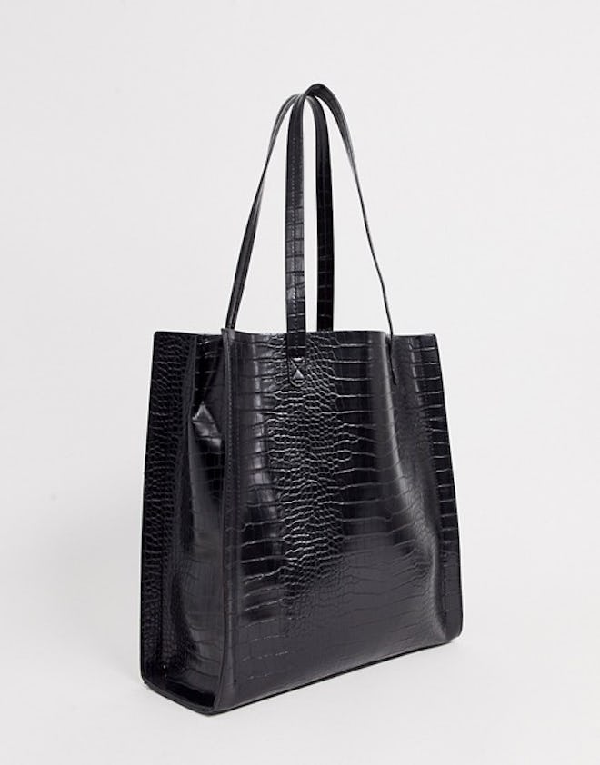 Croc Shopper With Laptop Compartment