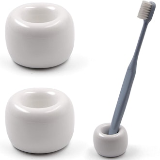 Airmoon Ceramic Toothbrush Holder (2-Pack)