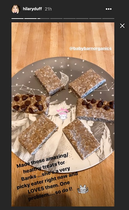 Hilary Duff's post about Banks being a picky eater are so relatable.