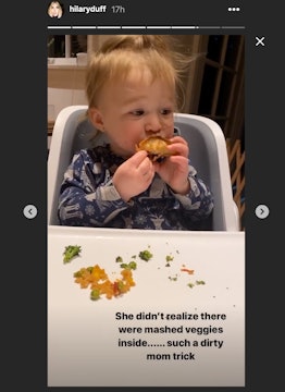 Hilary Duff's post about Banks being a picky eater are so relatable.
