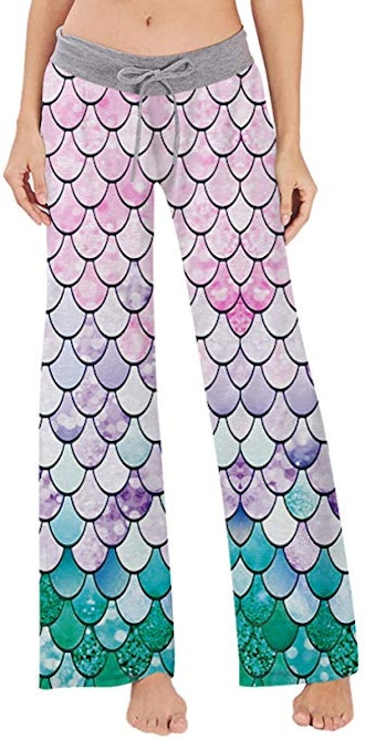 Raisevern Women's Palazzo Pajama Pants