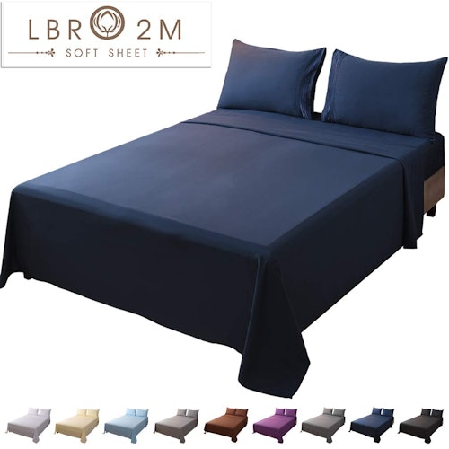 LBRO2M Bed Sheets (4 Piece Set)