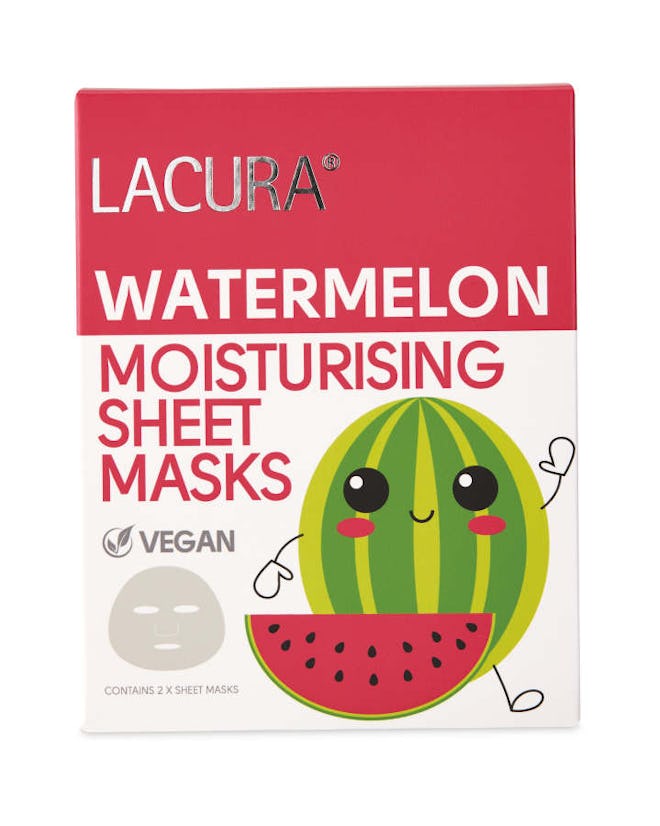 Watermelon Natural Vegan Sheet Masks
