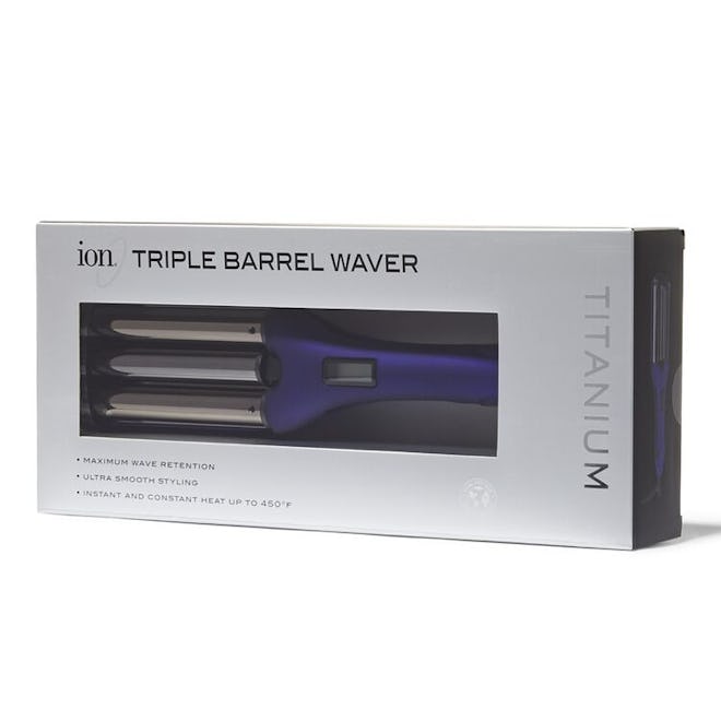 ion Titanium Pro Triple Barrel Waver