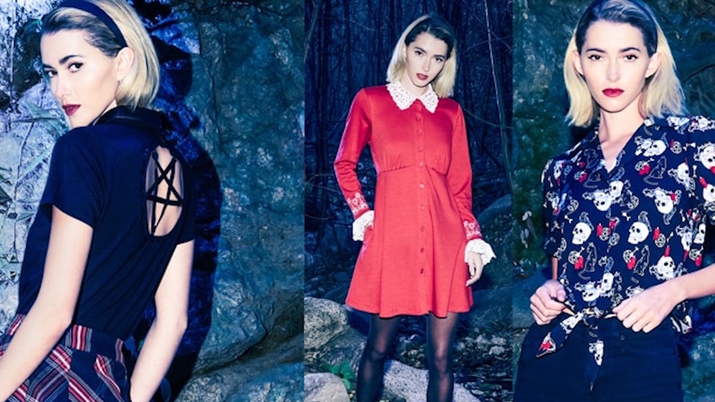 The Chilling Adventures Of Sabrina Hot Topic Collection Is Full Of Witchy Fashions