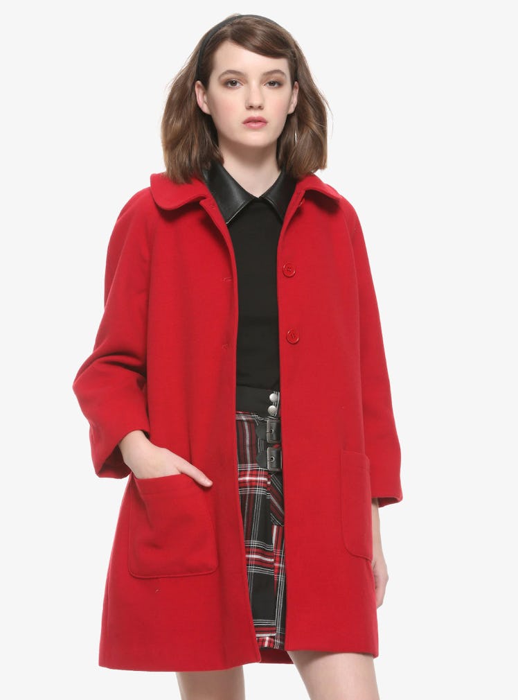 Chilling Adventures Of Sabrina Girls Red Coat