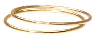 uGems 14K Gold-Filled Stacking Rings (Set of 2)