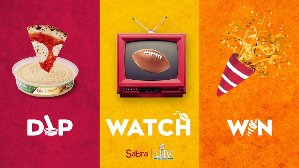 Sabra's Super Bowl 2020 Sweepstakes include $500,000 worth of prize money.