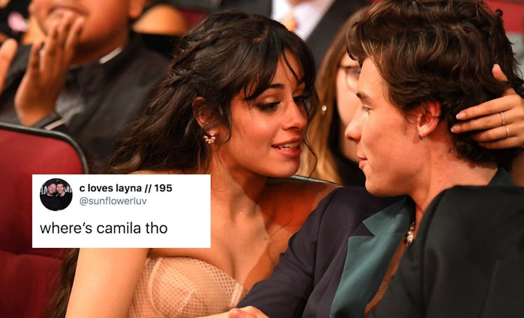Tweets about Shawn Mendes and Camila Cabello at the Grammys ask the same question.