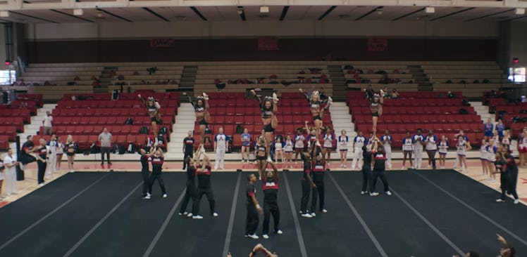 Navarro College cheer team has a variety of impressive performances