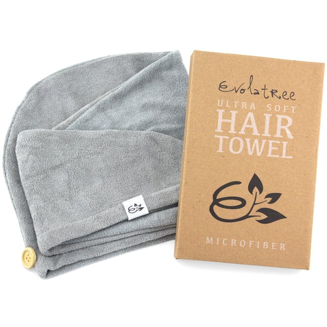 Evolatree Microfiber Hair Towel Wrap