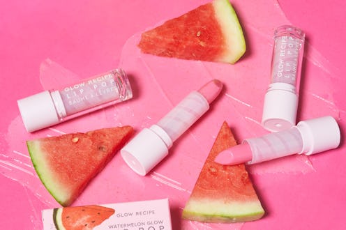 Glow Recipe's new Watermelon Glow Lip Pop is a scrub, a tint, and a balm