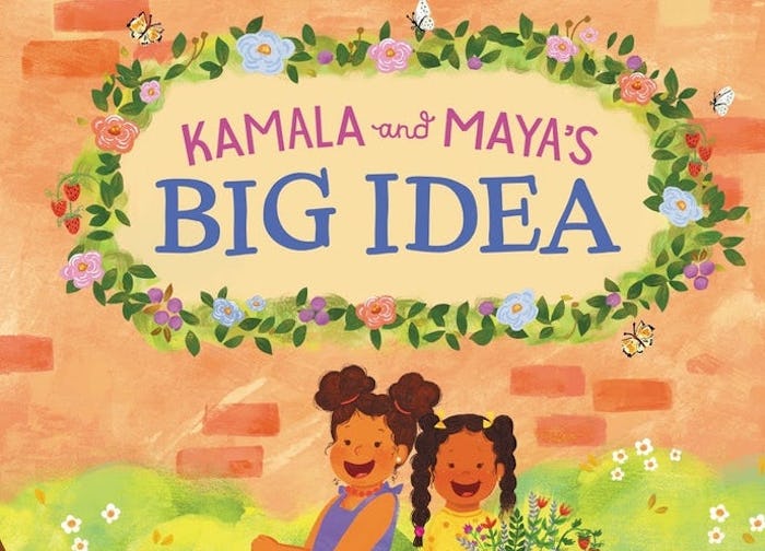 Meena Harris has written a children's book detailing a real-life story from her mom and aunt's child...