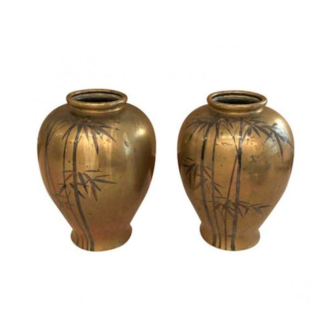 Japanese Bamboo Vases