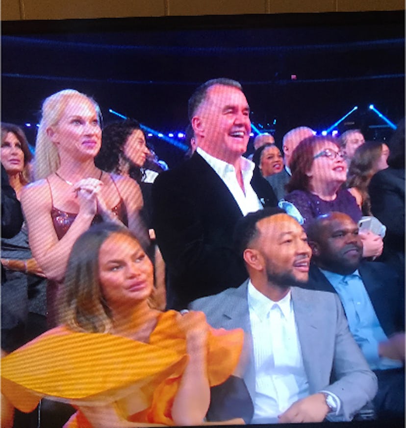 John Legend is so excited about Lizzo winning a Grammy. 