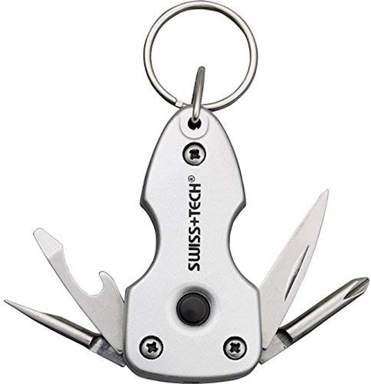 Swiss+Tech 7-in-1 Key Ring Multitool